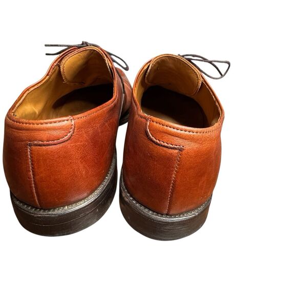 Allen Edmonds Byron Brown Leather Cap Toe Oxford Dress Shoes Men Size 10  E